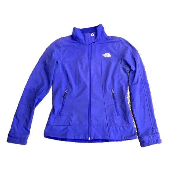 The North Face Calientito Purple Soft Shell Full Zip Jacket Size S - Picture 2 of 16